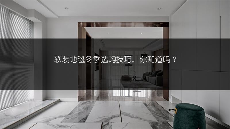 软装地毯冬季选购技巧，你知道吗？