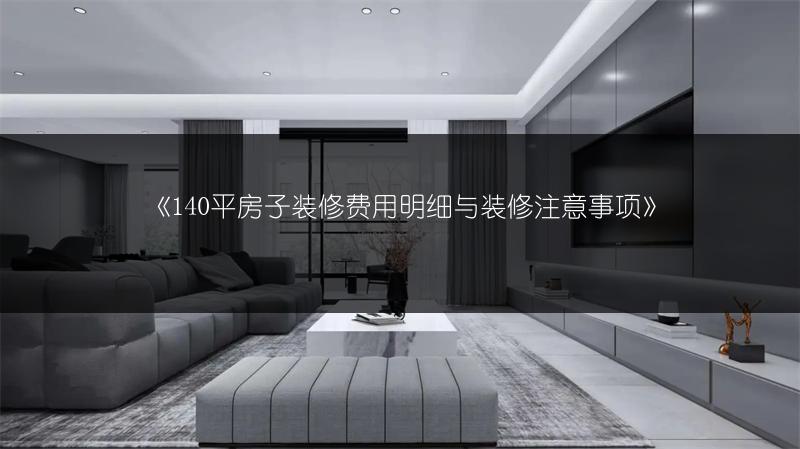 140平房子装修费用明细与